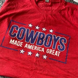 Red Cowboys Tshirt